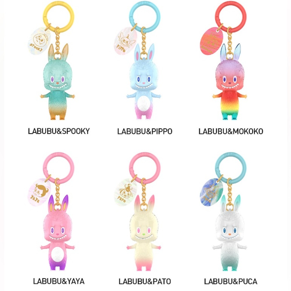 LABUBU & MOKOKO - POP MART The Monsters 10th Anniversary Series Figure Keychain - Picture 4 of 6